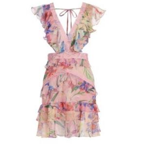 PatBO Iris Ruffle mini